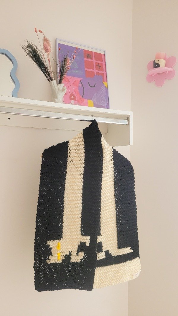 Producto - Bufanda Michi Negra