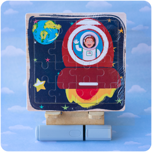 Producto - Rompecabeza de Madera 16 Piezas - Astronauta