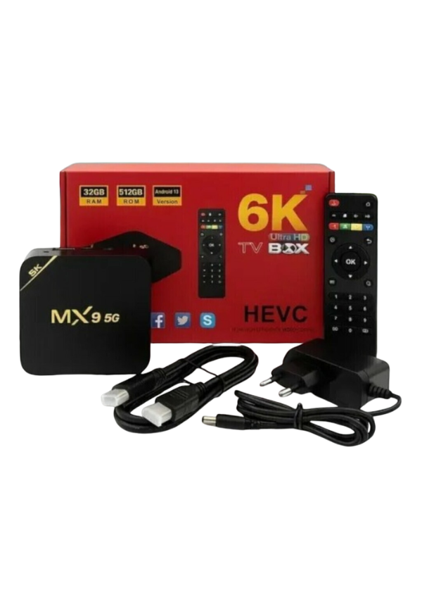 Producto - TV BOX 6K 512GB ROM ANDROID 15