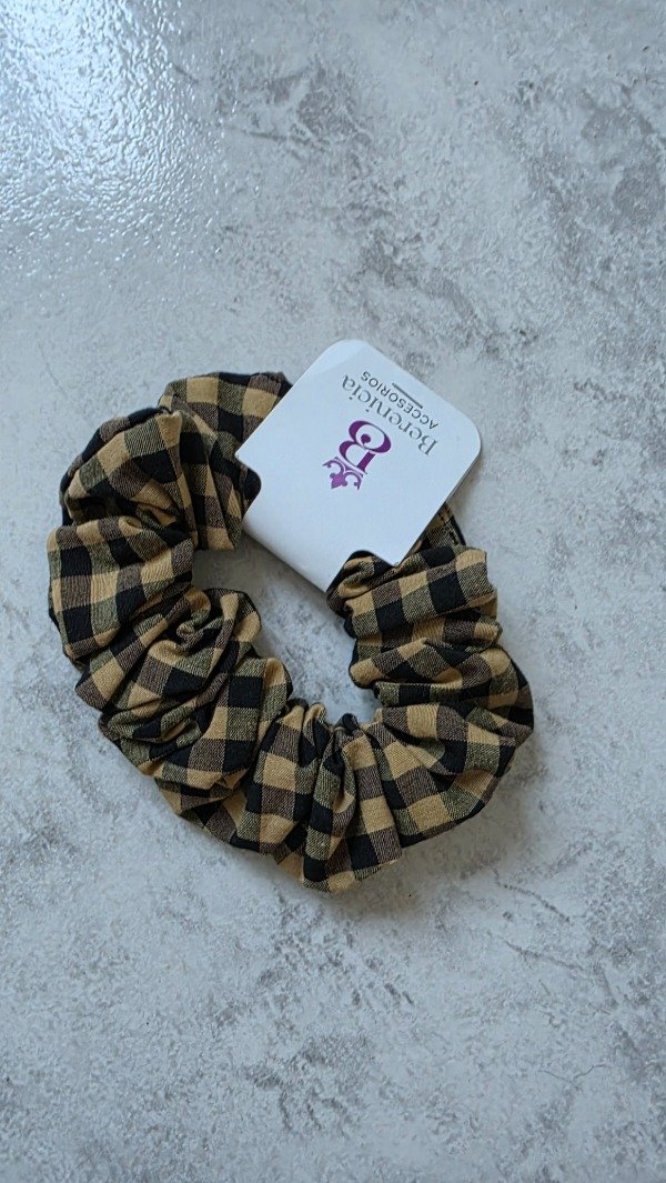 Producto - Scrunchie Cuadros