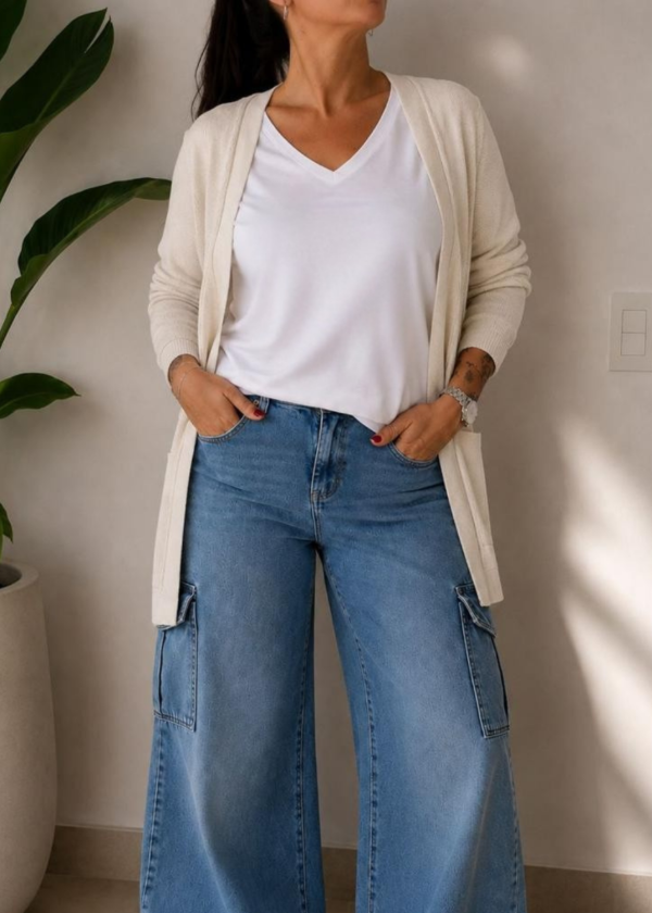 Producto - Saco Acrilico Manteca