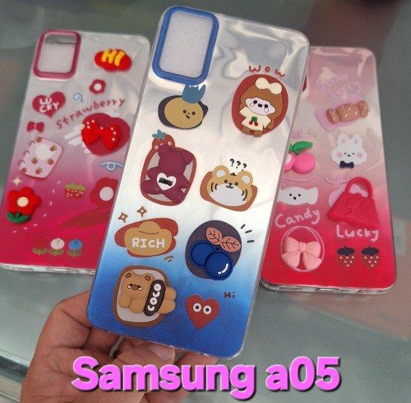 Producto - Fundas diseño con charm. Samsung a05