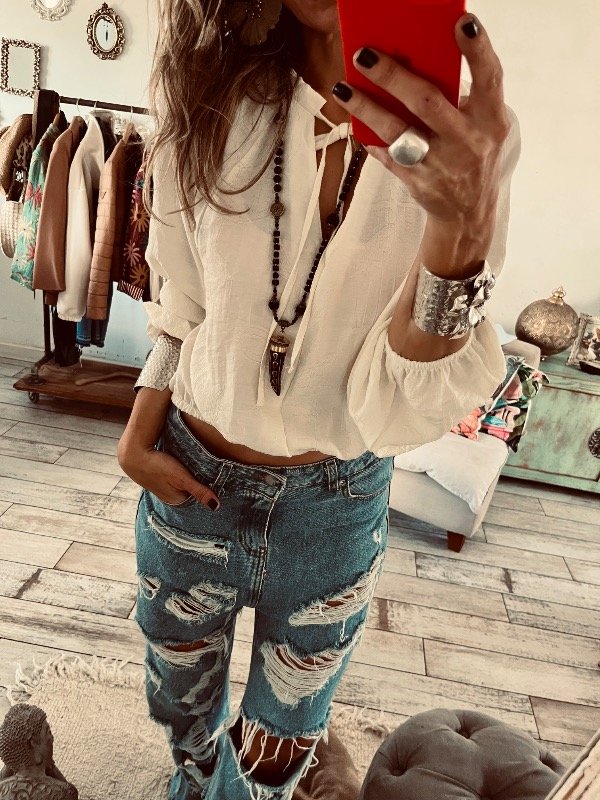 Producto - Blusa zara cruda - 4