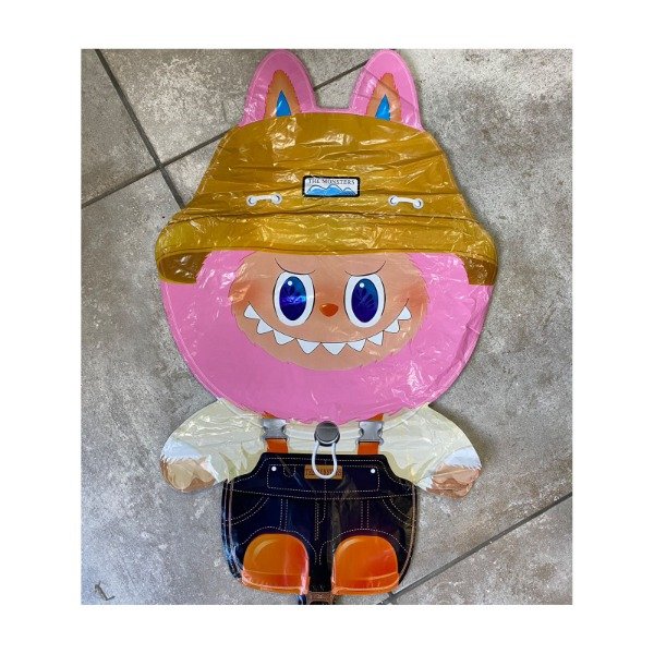 Producto - GLOBO LABUBU CON SOMBRERO ROSA 65CM