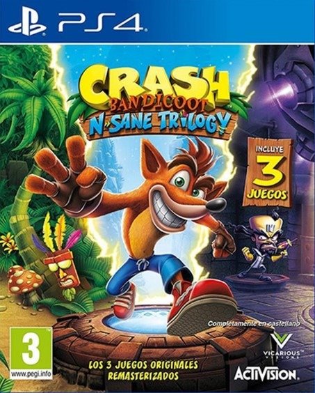 Producto - CRASH TRILOGY ps4