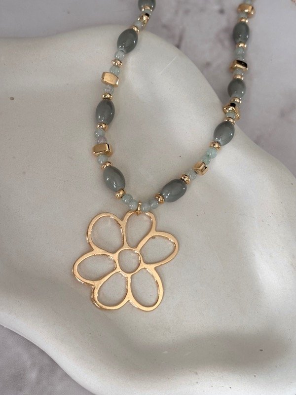 Producto - Collar blossom menta