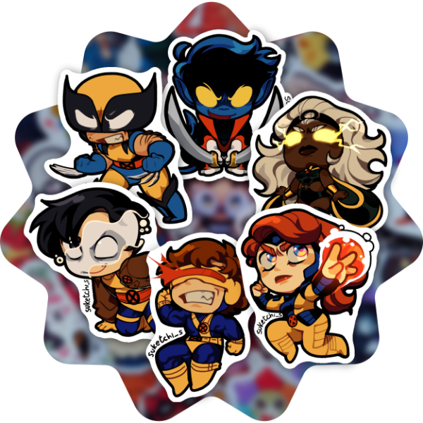 Producto - Stickers - X-Men