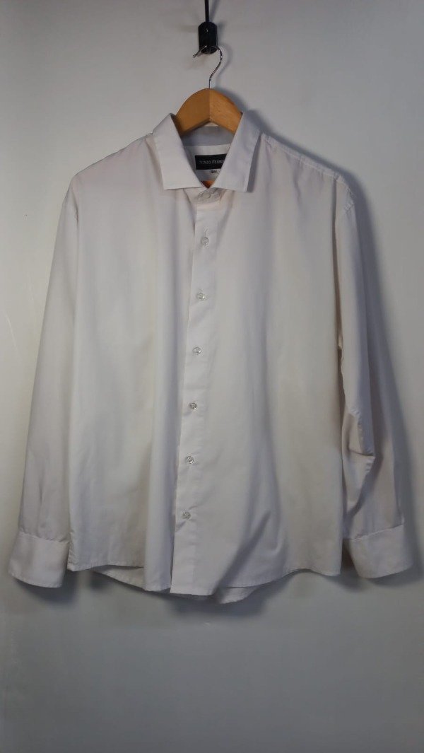 Producto - CAMISA BLANCA ML TONIO FERRINI