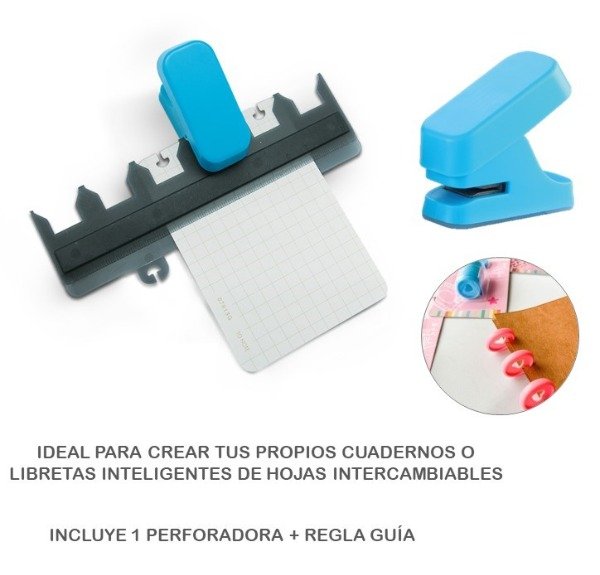 Producto - PERFOR. KW-TRIO MINI P/DISCOS HOJAS REMOVIBLES