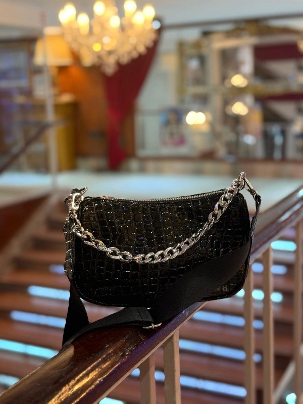 Producto - mini bag rihanna croco metal