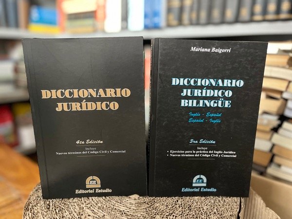 Producto - Pack Diccionarios jurídicos x2