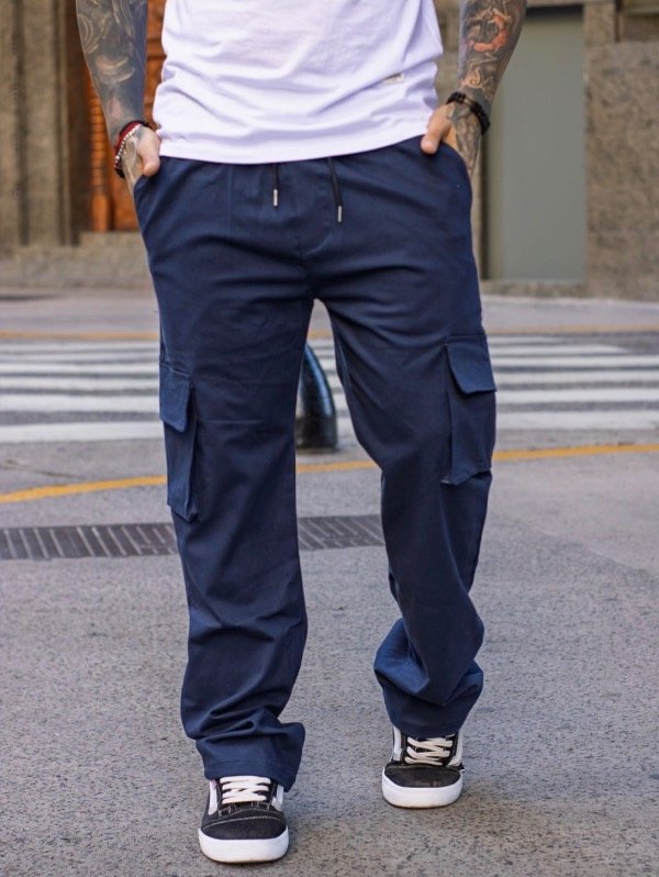 Producto - LÍNEA GABRIEL Jogger gabardina cargo importado