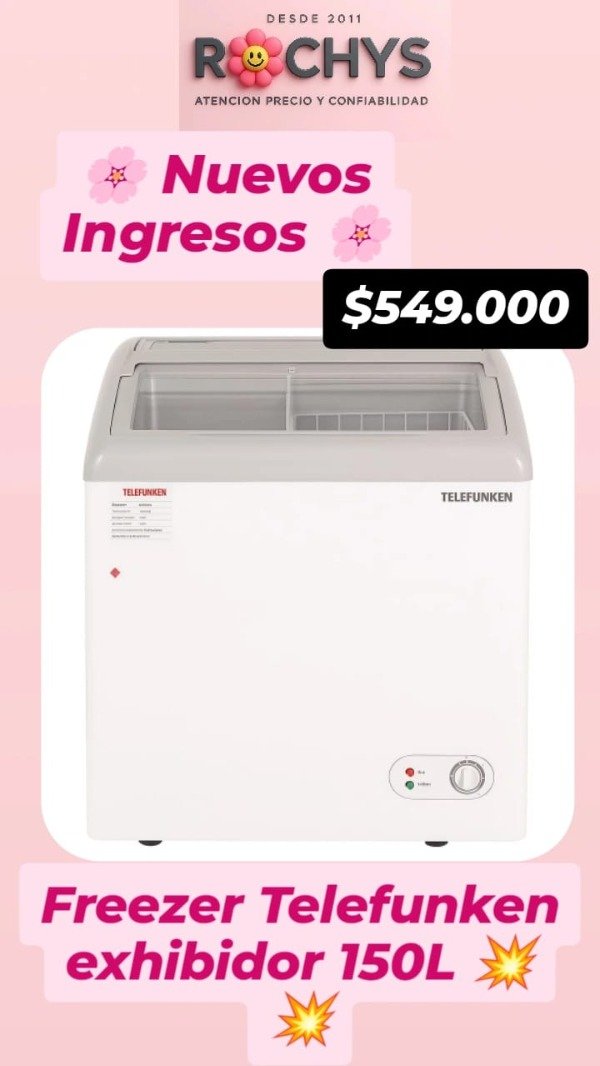 Producto - FREZZER TELEFUNKE 150L