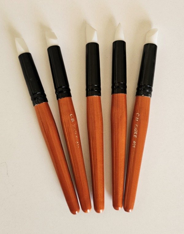Producto - Set 5 pinceles/estecas de silicona