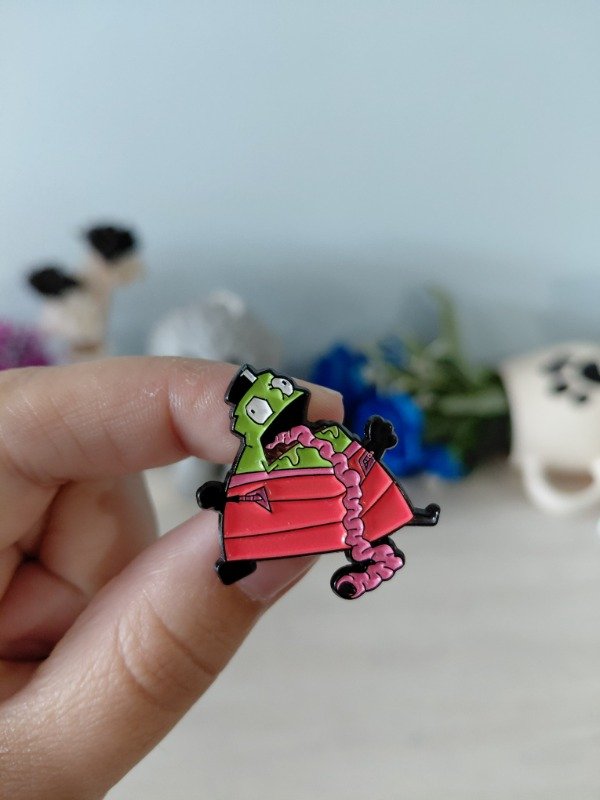 Producto - Pin metalizado - Invasor Zim #1607