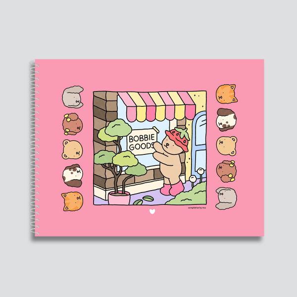 Producto - Bobbie Goods - Mini Librito Anillado - +140 Pág - A5