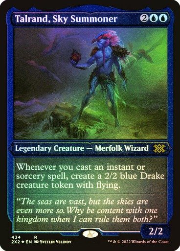Producto - Talrand, Sky Summoner (Foil Etched)