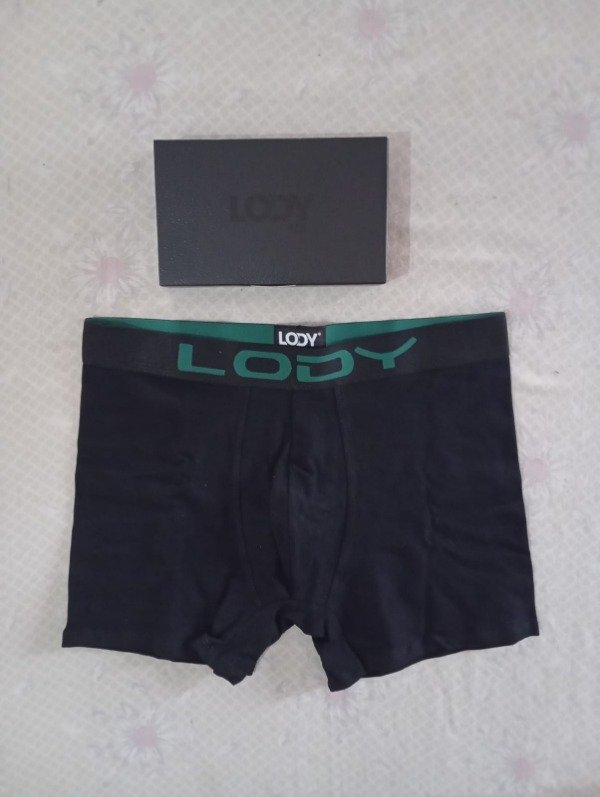 Lody Men - Art 742 - t L - Negro c/ Verde Militar