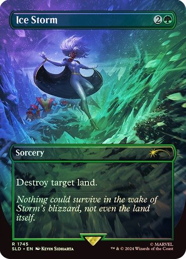 Producto - Ice Storm (Marvel) (Secret Lair) (Borderless Foil)