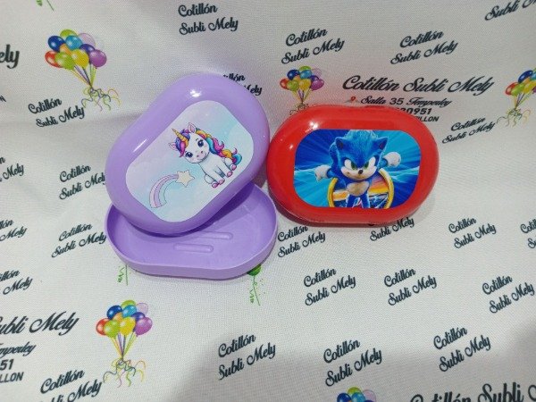 Producto - JABONERA DE PLASTICO PERSONALIZADA CON VINILO