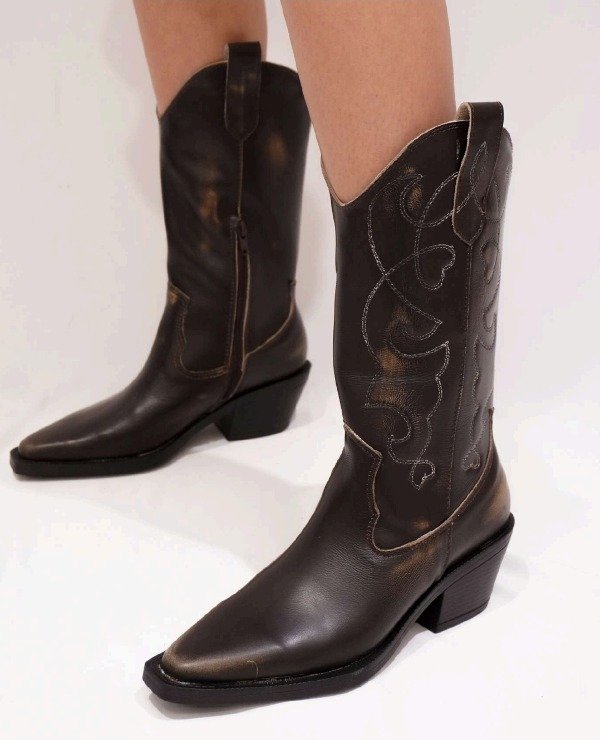 Producto - BOTA TEXA JUSTINA VINTAGE CHOCOLATE