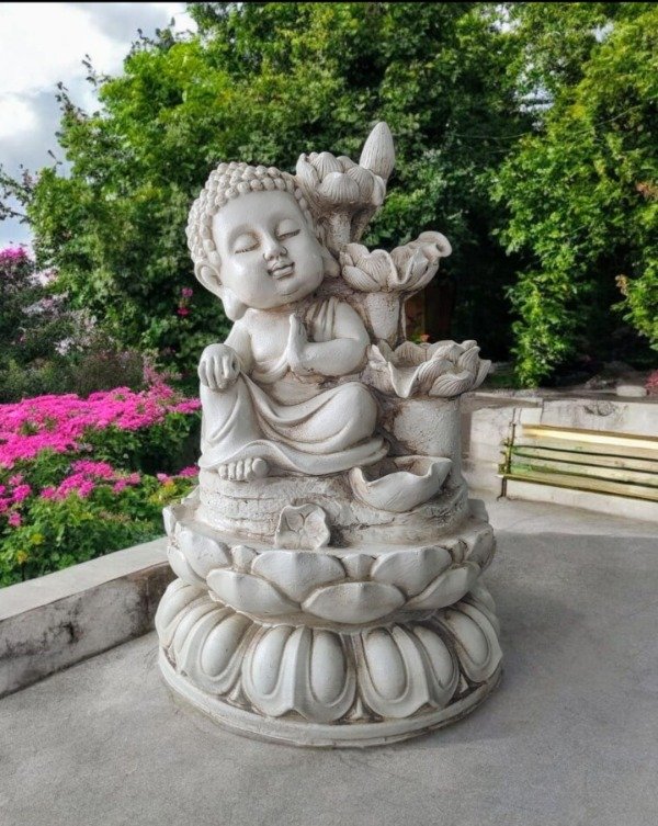 Producto - Fuente bebe Buda 50cm NUEVA