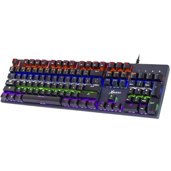 Producto - Teclado Gamer Mecanico multimedia luminoso Antighosting
