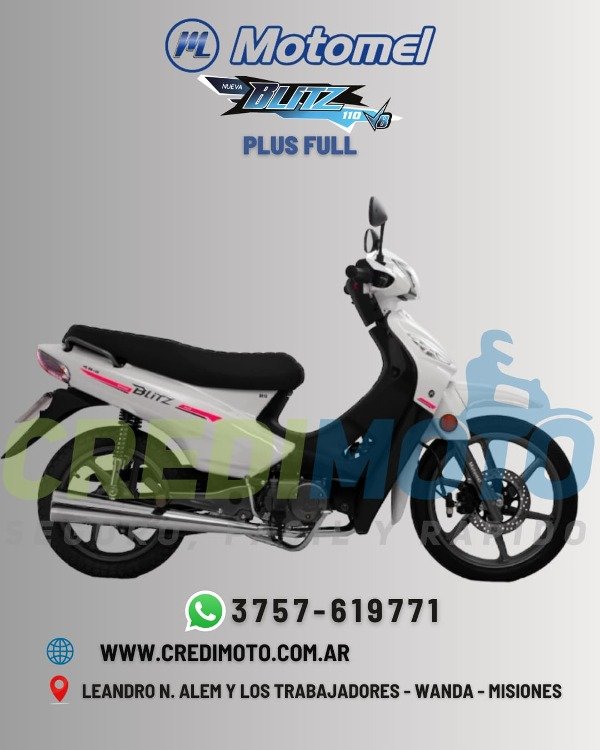 Producto - Motomel Blitz 110 Plus Full