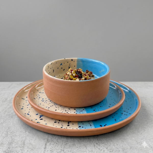 Producto - Molde para Cerámica PDF - Set de Platos y Bowl Plantilla Imprimible