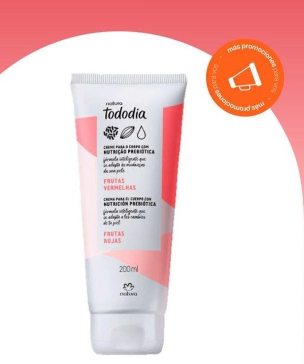 Producto - Crema para el cuerpo Frutas Rojas 200ml Natura