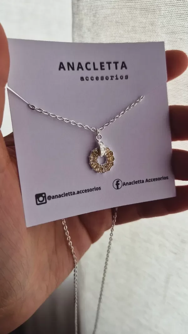 Producto - Gargantilla dona con strass AB