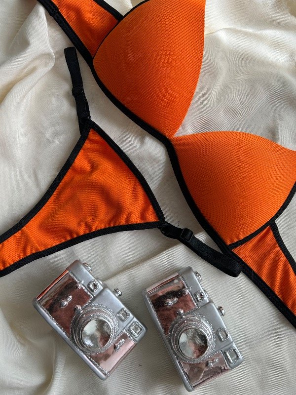 Producto - Conjunto Mykonos Naranja - 1