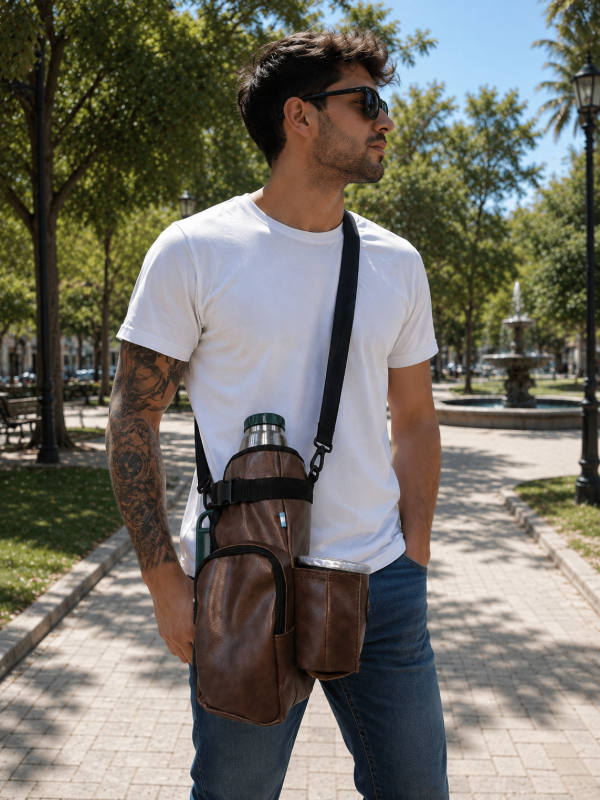 Producto - Porta termo CEBADO chocolate - 1