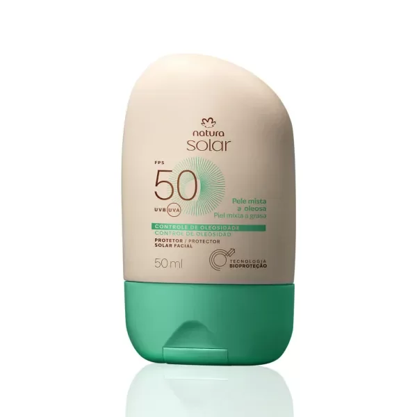 Producto - Natura protector solar 50 fps control oleosidad.