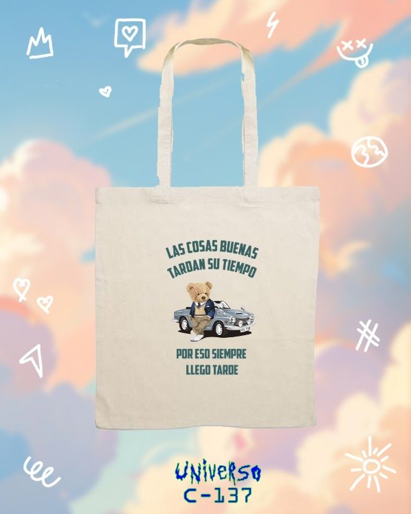 Producto - Totebag "Las cosas buenas"