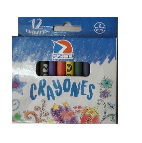 Producto - CRAYONES DE CERA X6 EZCO