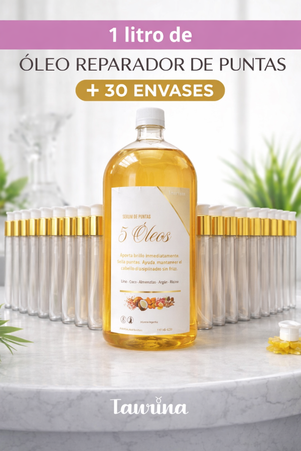 Producto - 1L ÓLEO REPARADOR + 30 envases