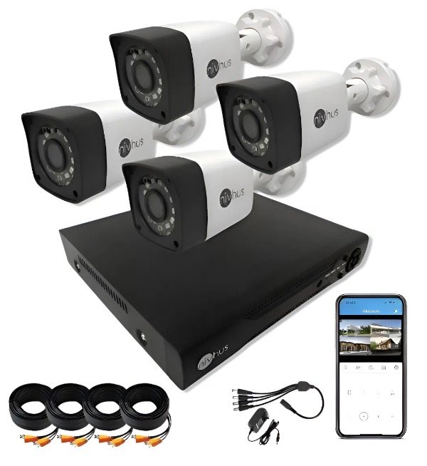 Producto - KIT CÁMARA x4 HD CON DISCO 1 TB