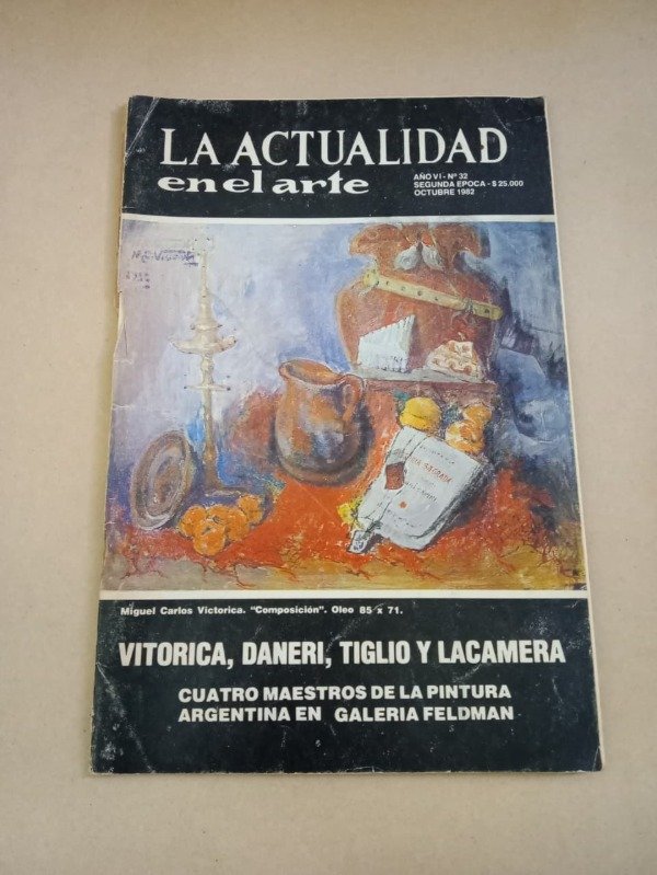 Producto - La actualidad en el arte #32 - Autores varios - Octubre 1982