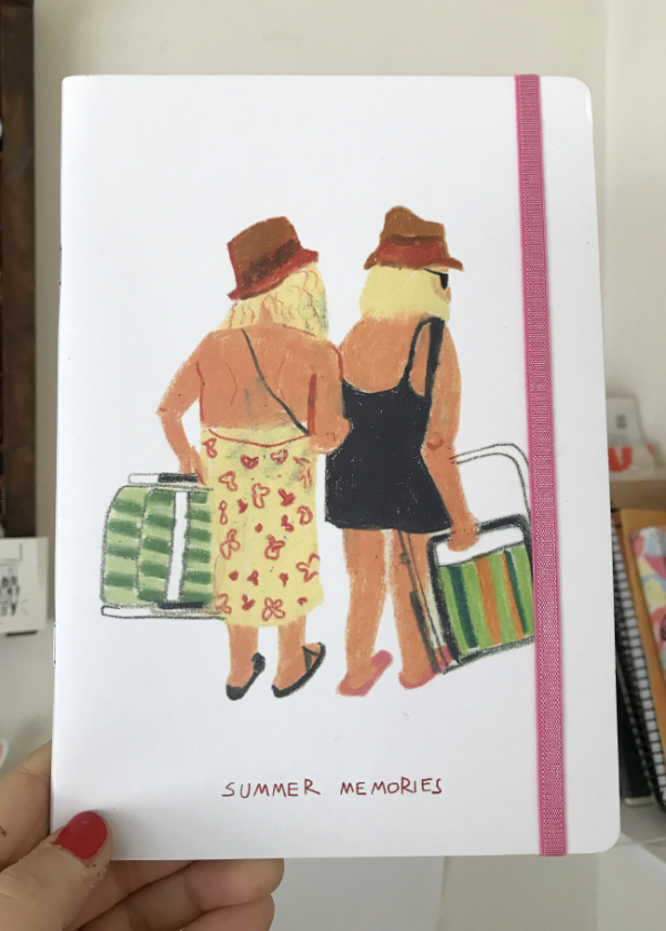 Producto - libreta amigas reposeras