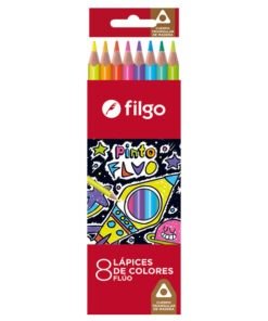 Producto - LAPIZ FILGO FLUO X 8 UNIDADES LARGOS