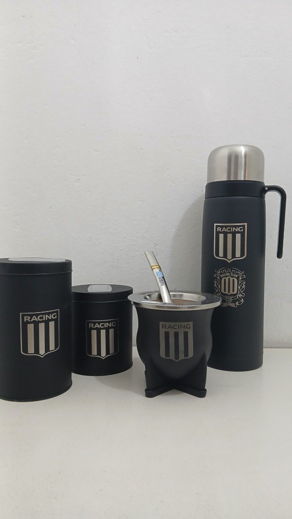 Producto - Set matero Racing grabado - 0
