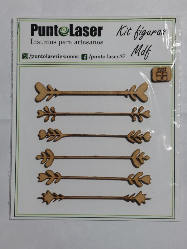 Producto - Kit Figuras mdf - cod 58