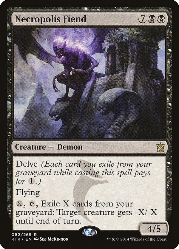 Producto - Necropolis Fiend #82  Khans of Tarkir