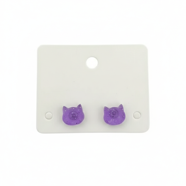 Producto - Aros Gatito Acrílico