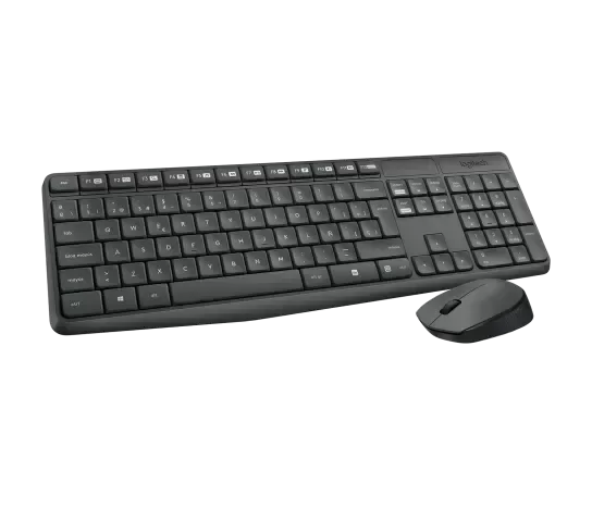 Producto - TECLADO Y MOUSE INALAMBRICO LOGITECH MK235 SLIM