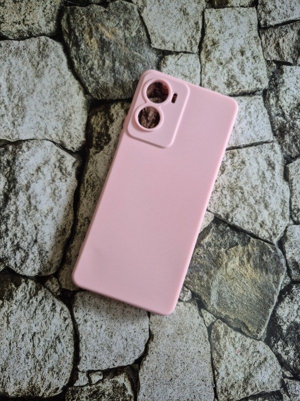 Producto - Funda tpu simil silicon sin felpa Moto G06 rosa