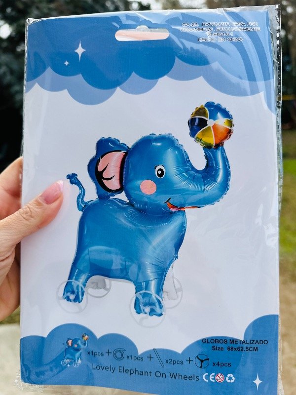 Producto - Globo elefante con ruedas