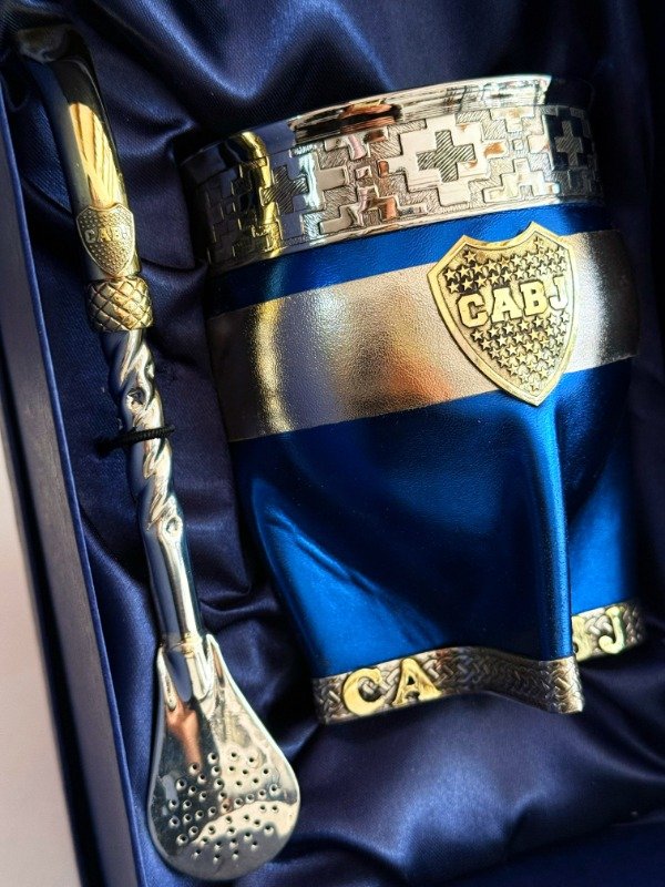 Producto - Mate Imperial - Exclusivo Dorado - Boca Juniors