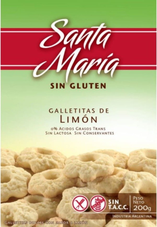 Producto - GALLETITAS DE LIMON SANTA MARIA